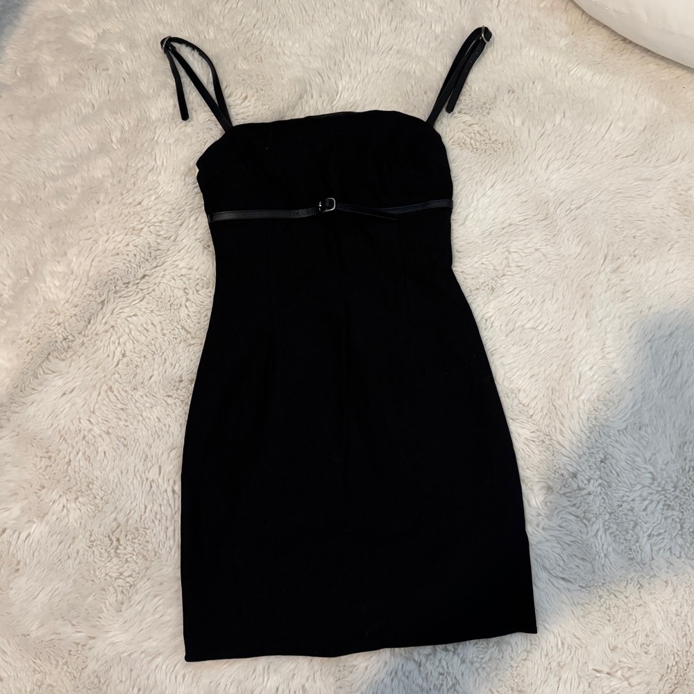 Motel Rocks Black Mini Dress